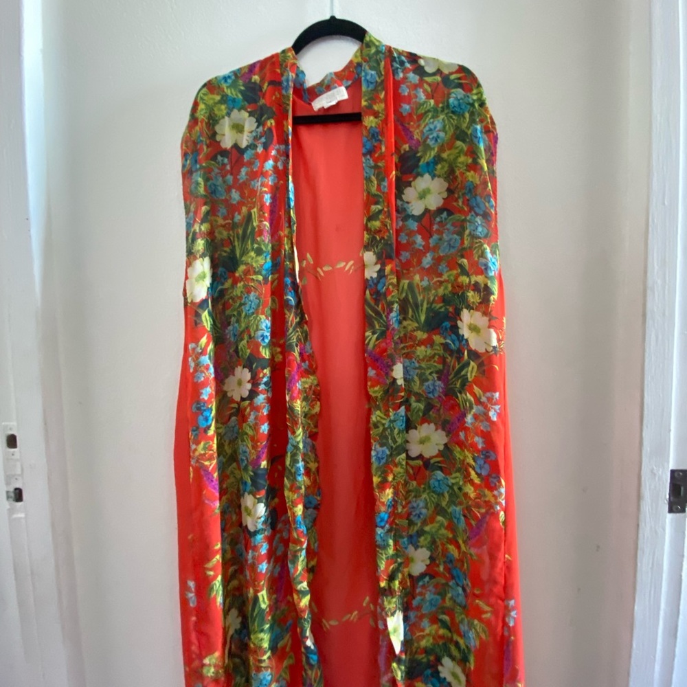 Floral kimono